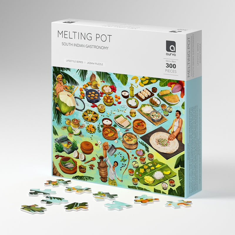 Melting Pot - South Indian Gastronomy - 100pcs puzzle