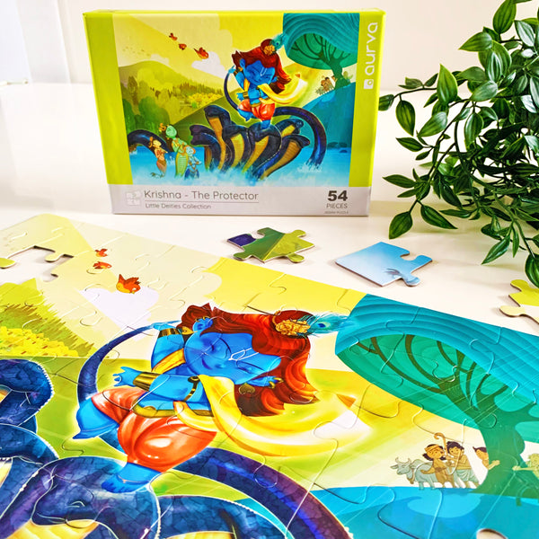 Krishna - The Protector- 54pcs puzzle