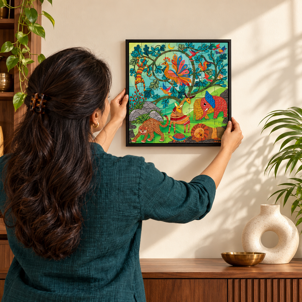 VANARAJYA - 64 pieces Frame-able Puzzles