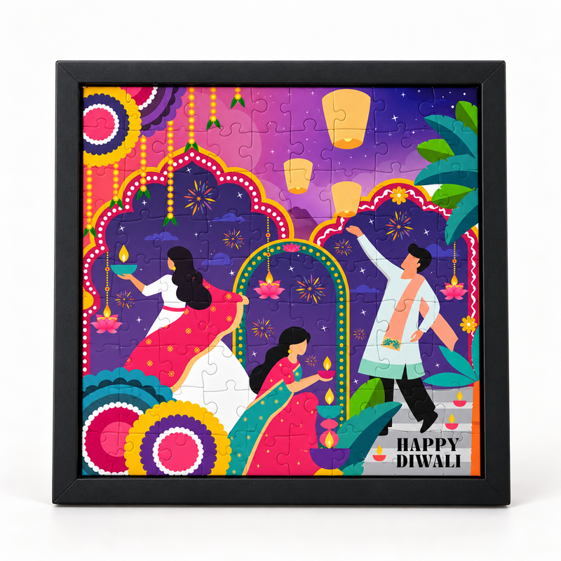 DEEPOTSAV - 64 pieces Frame-able Puzzles