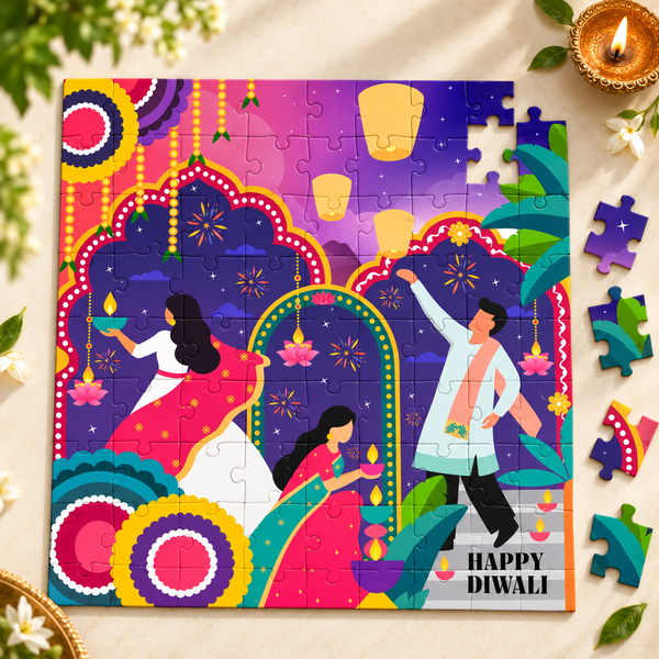 DEEPOTSAV - 64 pieces Frame-able Puzzles