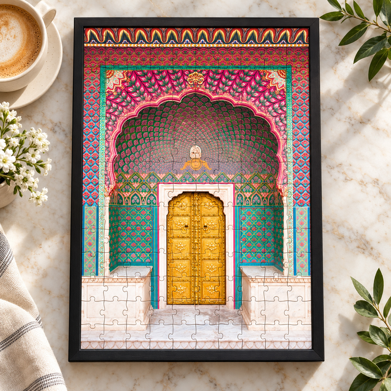 Gulab Dwar | 140 Pieces Frameable Puzzle