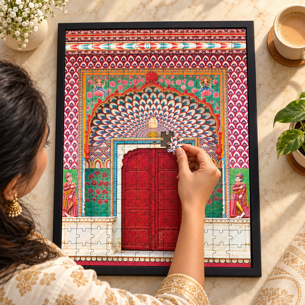 Padma Dwar | 140 Pieces Frameable Puzzle