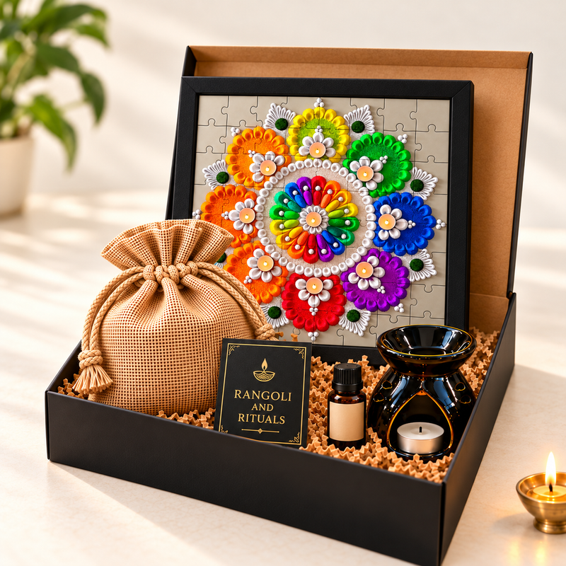 Rangoli & Rituals – Festive Gift Hamper