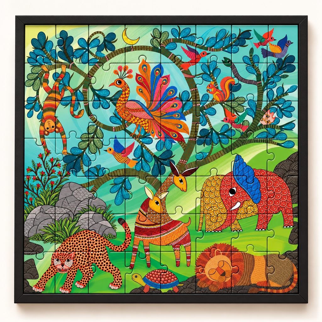 VANARAJYA - 64 pieces Frame-able Puzzles
