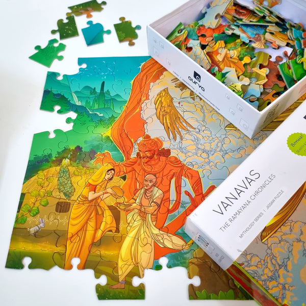 100 piece jigsaw puzzle, jigsaw puzzles for adults, Ramayana, Lord Rama,Birthday gift ideas, parents anniversary gift ideas, board game night, Best puzzles in India, Best Jigsaw puzzles in India, educational toys for 5 year old kids, STEM learning toys, screen free activities, Birthday gift ideas for 5 year old,